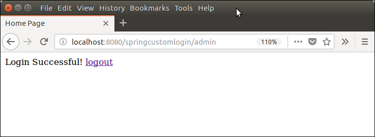 spring security自定义登录6